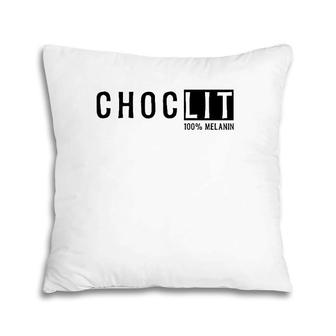 Choclit 100 Melanin Trendy Quote Pillow | Mazezy