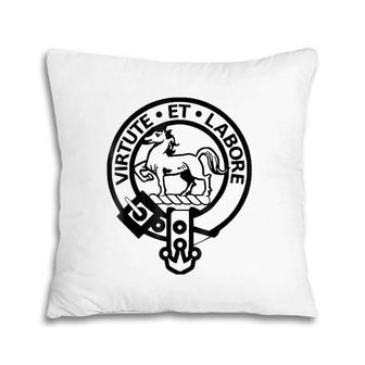 Clan Cochrane Scotland Scottish Surname Graphic Tee Pillow | Mazezy