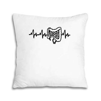 Colon Gi Intestines Heartbeat Gastroenterology Gastro Nurse Pillow | Mazezy DE