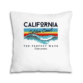 Cool Golden Coast California Dreaming, Los Angeles California Pillow | Mazezy