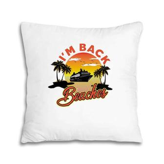 Cruising Vacations Are Back Cruise Ships Return To Sailing Pillow | Mazezy