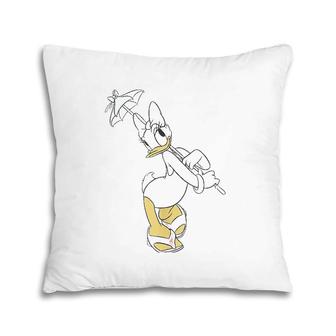 Daisy Duck Summertime Pillow | Mazezy