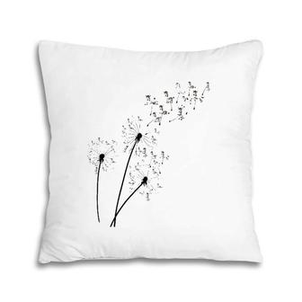 Dandelion Donkey Flower Floral Donkey Tree Lover Pillow | Mazezy
