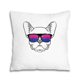 Dog Sunglasses Bi-Sexual Pride Puppy Lover Proud Lgbt-Q Ally Tank Top Pillow | Mazezy