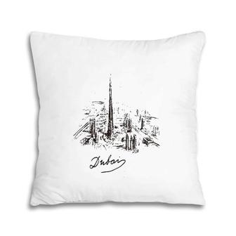 Dubai Visit Dubai Souvenir Holiday Gift Pillow | Mazezy
