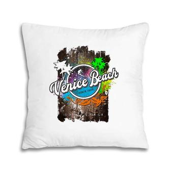 Epic Ca Retro California Surf Vintage Cali Venice Beach Pillow | Mazezy