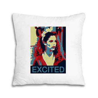Excited Classic Hope 1980S Fashion Trends Pillow | Mazezy CA