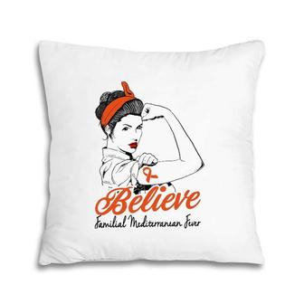 Familial Mediterranean Fever Awareness Unbreakable Superhero Pillow | Mazezy
