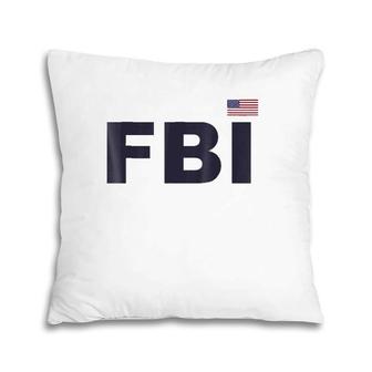 Fbi Guards Uniform Police Law Enforcement Top Tee Pillow | Mazezy