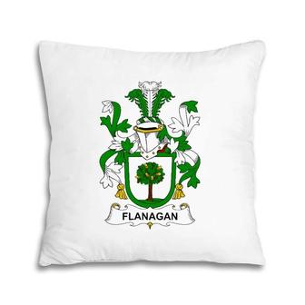 Flanagan Coat Of Arms - Family Crest Pillow | Mazezy