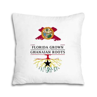 Florida Grown With Ghanaian Roots Ghana Pillow | Mazezy