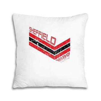 Football Is Everything - Sheffield 80S Retro Pillow | Mazezy