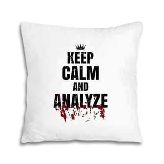 Forensic Scientist Blood Spatter Analyst - Analyze Pillow | Mazezy