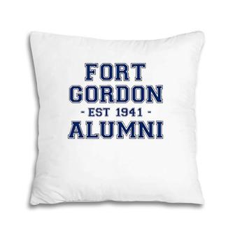 Fort Gordon Alumni College Themed Fort Gordon Army Veteran Pillow | Mazezy