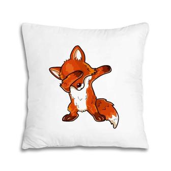 Fox Dab Dance Dancing Comic Fox Pillow | Mazezy