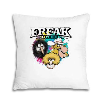 Freak Brothers Freak Trio Characters Pillow | Mazezy