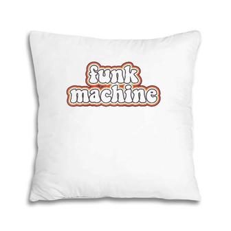 Funk Machine Groovy Roller Disco Outfit Vintage 70S Costume Raglan Baseball Tee Pillow | Mazezy