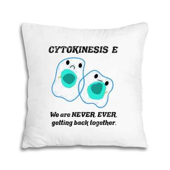 Funny Biology S Science Biology Teacher Gift Idea Pillow | Mazezy