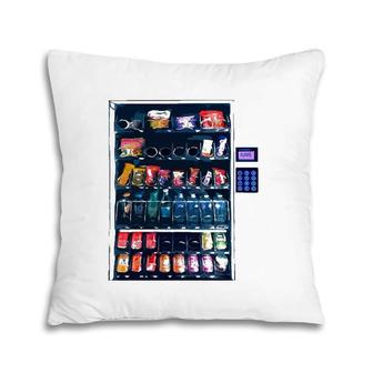 Funny Costumes For Halloween Vending Machine Silvester Pillow | Mazezy