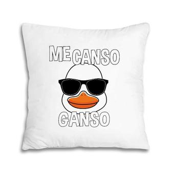 Funny Me Canso Ganso Amlo Lopez Obrador Mexican Fans Pillow | Mazezy