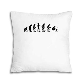Funny Monkey To Computer Programmer And Developer Pillow | Mazezy