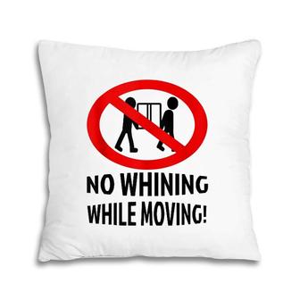 Funny Professional Movers Dolly Moving Humor Pillow | Mazezy
