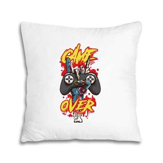 Game Over Gamer Gaming Pillow | Mazezy CA