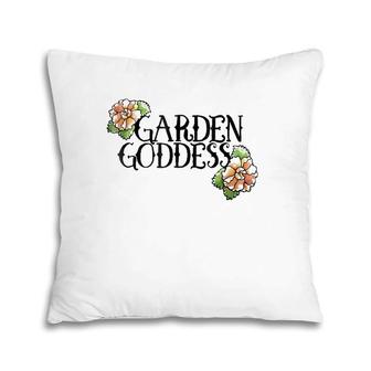 Garden Goddess Proud Gardener Tee S Pillow | Mazezy UK