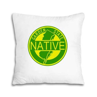 Garden State New Jersey Native Parkway Shore Pillow | Mazezy
