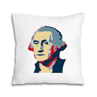 George President Washington Pop Art Pillow | Mazezy CA