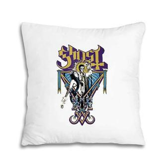 Ghost – Blessed Halloween Pillow | Mazezy