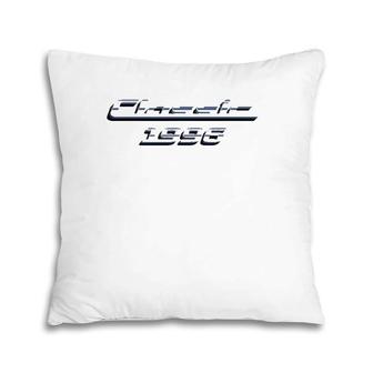 Gift For 25 Years Old Vintage Classic Car 1996 25Th Birthday Pillow | Mazezy