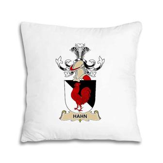 Hahn Coat Of Arms - Family Crest Pillow | Mazezy