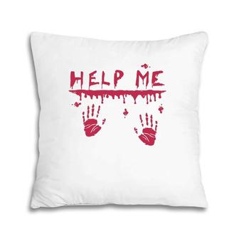 Halloween - Bloody Hands Blood Splatter Costume Zombie Pillow | Mazezy