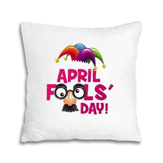 Happy April Fool's Day April Fools Day Joke Funny Pillow | Mazezy