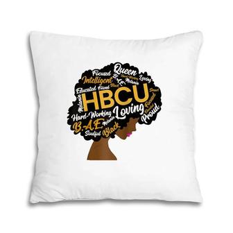 Hbcu African American College Student Gift Raglan Baseball Tee Pillow | Mazezy