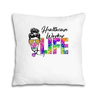 Healthcare Worker Life Nurse Day Nurse Week Funny Cma Cna Pillow | Mazezy