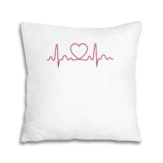 Heartbeat Ekg Doctor Nurse Medical Pillow | Mazezy DE