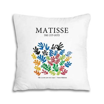 Henri Matisse Cut Outs Artwork Pillow | Mazezy CA