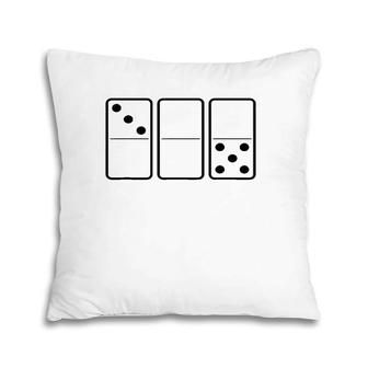 Hialeah Fl With Domino Pieces Pillow | Mazezy