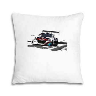 Hill Climb Race Car Rally Sebastien Loeb Pillow | Mazezy