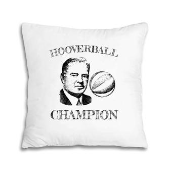 Hooverball President Herbert Hoover Ball Pillow | Mazezy