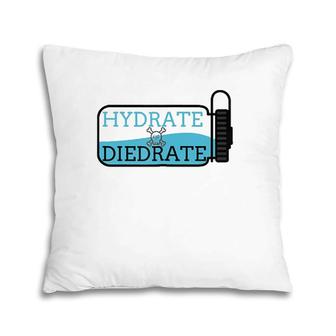 Hydrate Or Diedrate - Summer Camp Pillow | Mazezy