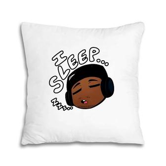 I Sleep Zzz Funny Sleeping Pillow | Mazezy