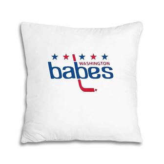 I Washington Hockey Babes Pillow | Mazezy