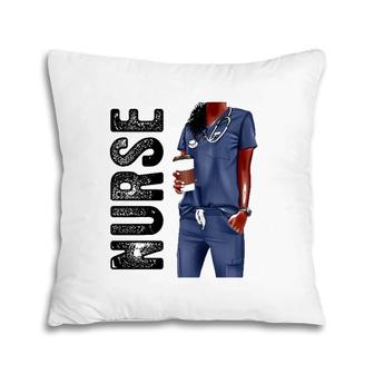 I'm Nurse Holding Coffee Cup Nurse Gift Pillow | Mazezy DE