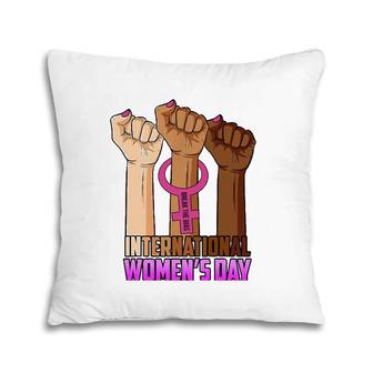 International Women's Day 2022 Break The Bias 8 March Gifts Pillow | Mazezy