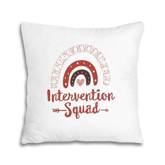 Intervention Squad Tribe Rti Team Response Pillow | Mazezy