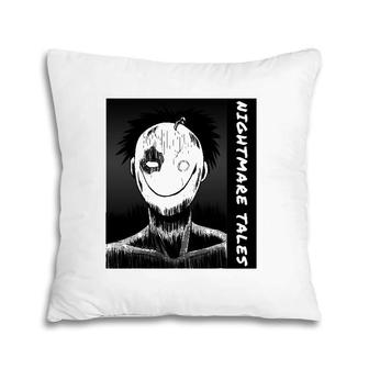 Japanese Horror Two Faces Yurei Bakemono Obake Pillow | Mazezy