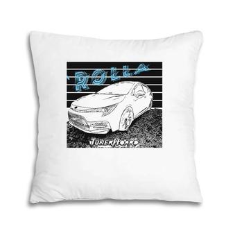 Jdm Rolla E210 Corolla Hatchback Sedan 12Th Gen Cool Car Pop Pillow | Mazezy